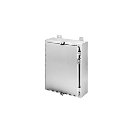 Nvent Hoffman WALL-MOUNT TYPE 4X ENCLOSURE, 48.00X36.00X12.00IN STAINLESS, STEEL A48H3612SSLP